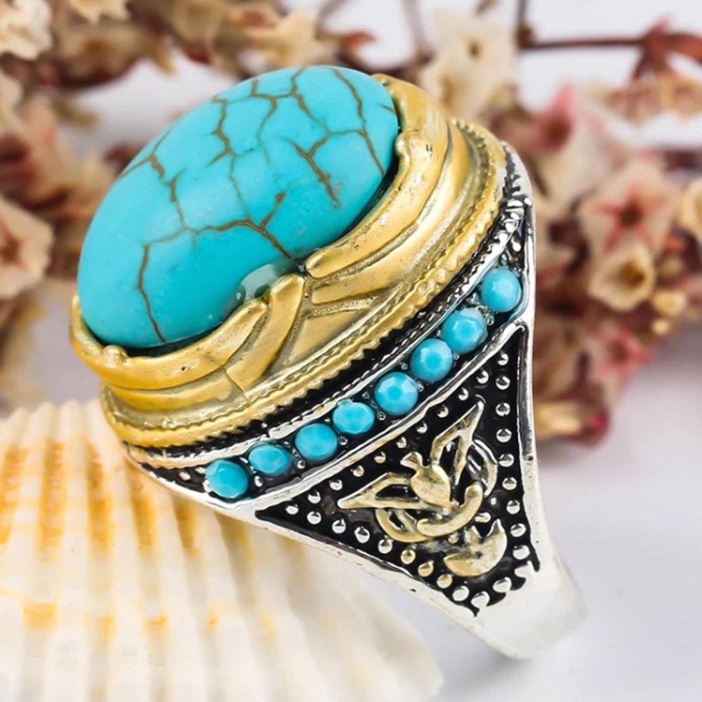Bohemian   Stone Rings - Picture 3 of 4